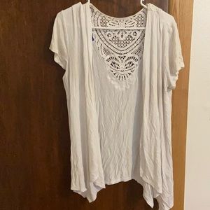 Short sleeve cardigan